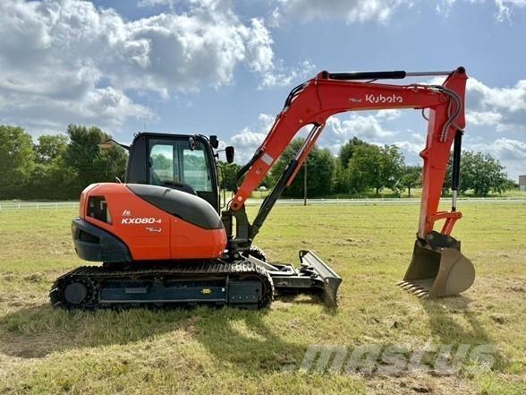 Kubota KX080-4 Верижен екскаватор