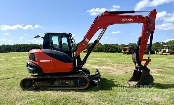 Kubota KX080-5 Верижен екскаватор