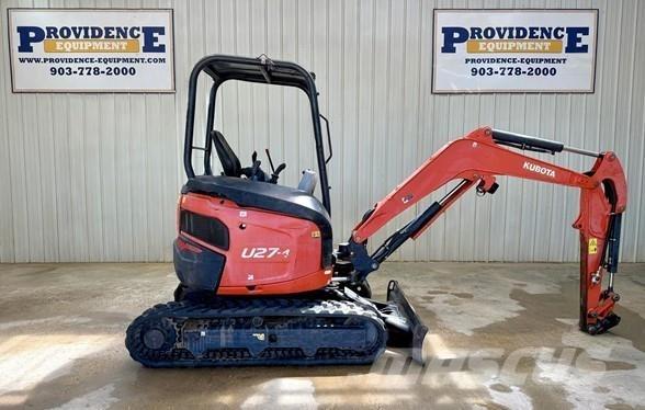 Kubota U27-4 Мини екскаватори < 7 т