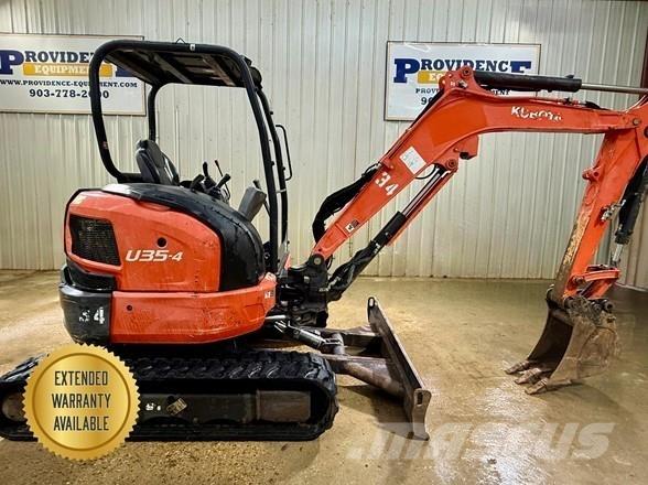 Kubota U35-4 Мини екскаватори < 7 т