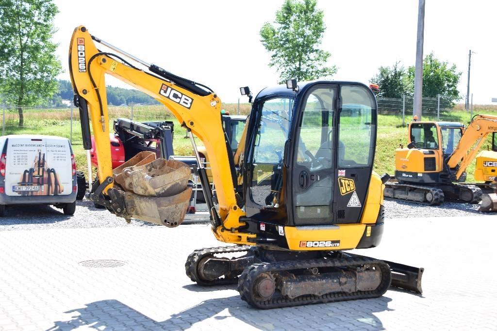 JCB 8026 CTS Мини екскаватори < 7 т