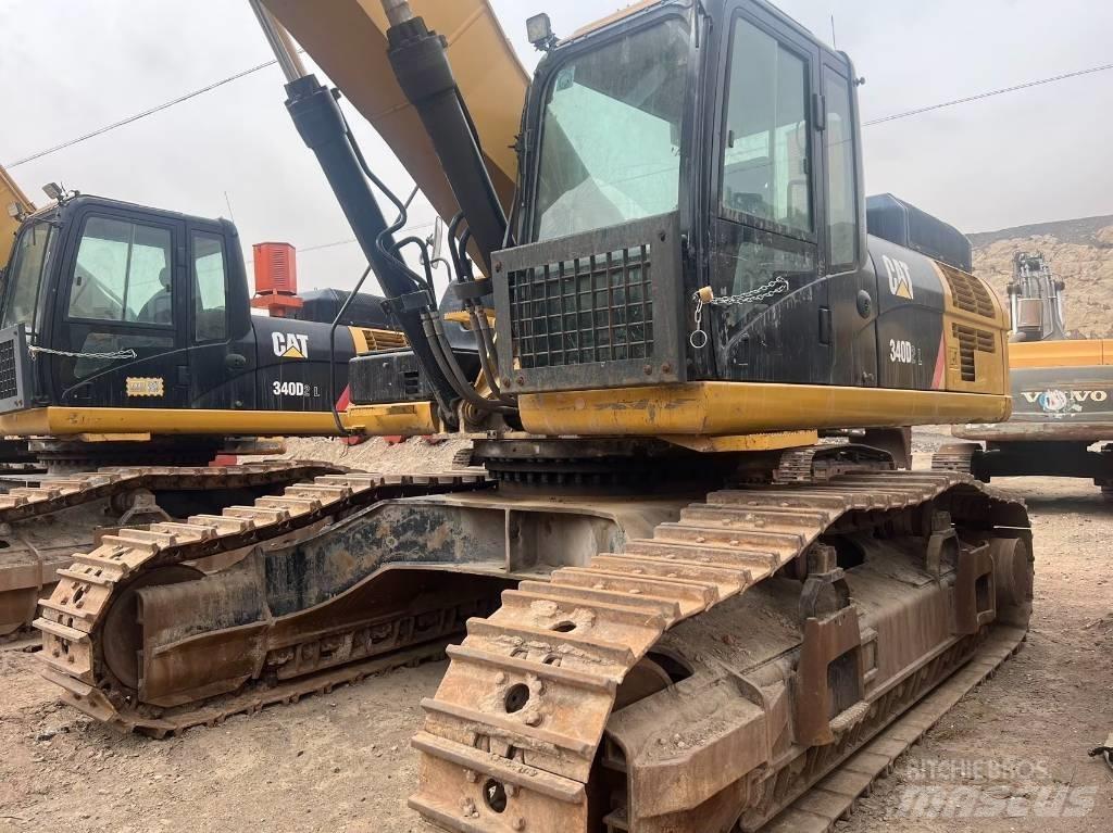 CAT 340D2L Верижен екскаватор