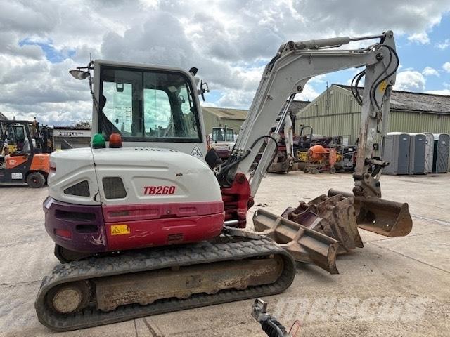 Takeuchi TB 260 Мини екскаватори < 7 т