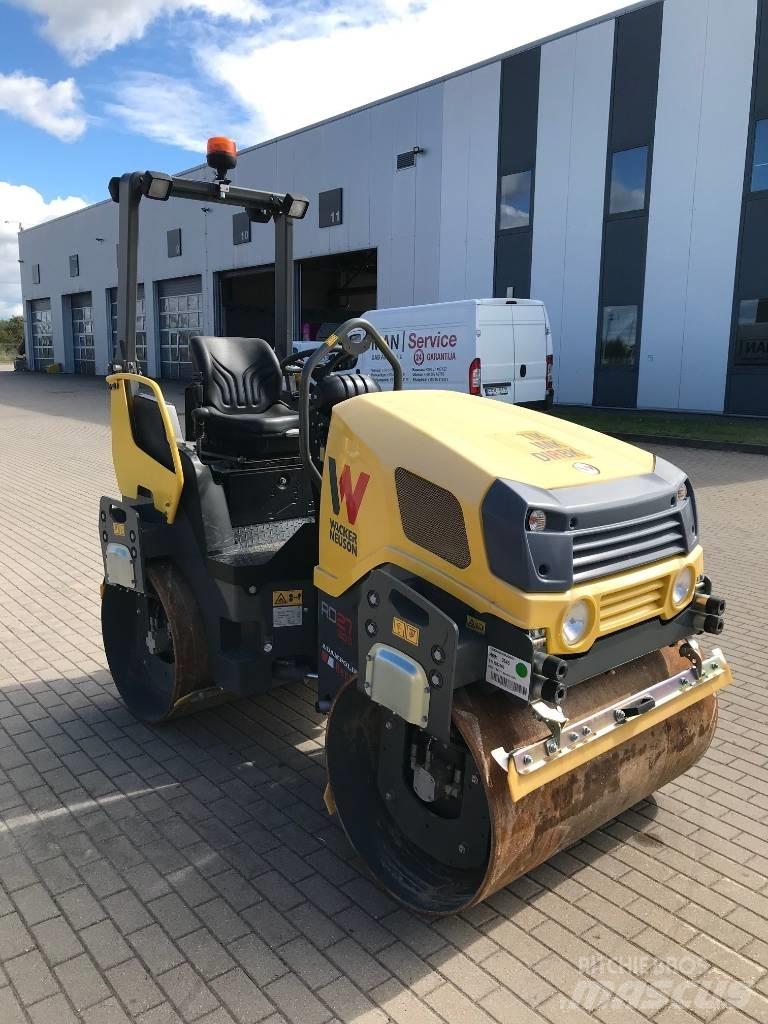 Wacker Neuson RD27 Двойни барабанни ролки
