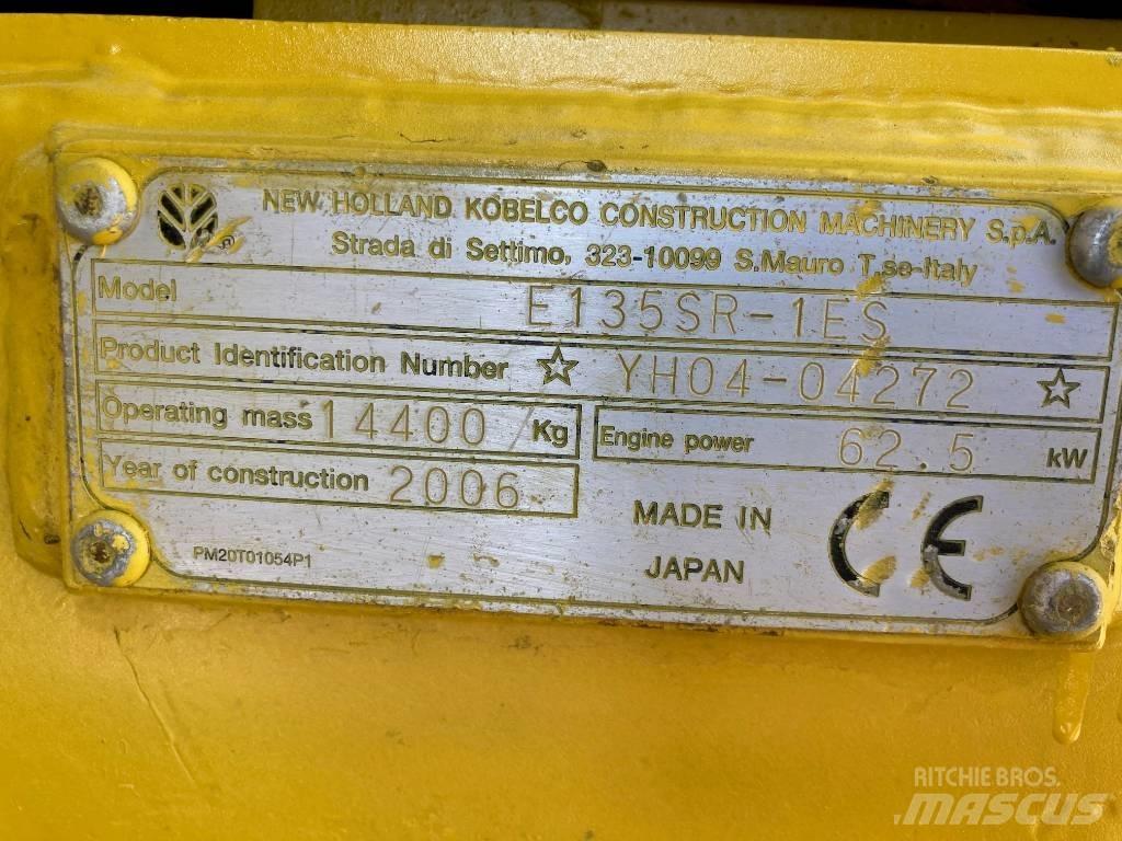 New Holland E 135 SR Средни екскаватори 7т - 12т