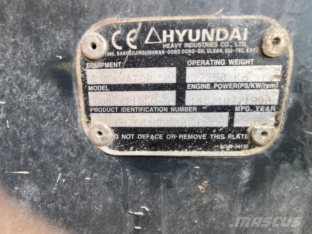 Hyundai 210-9 Верижен екскаватор