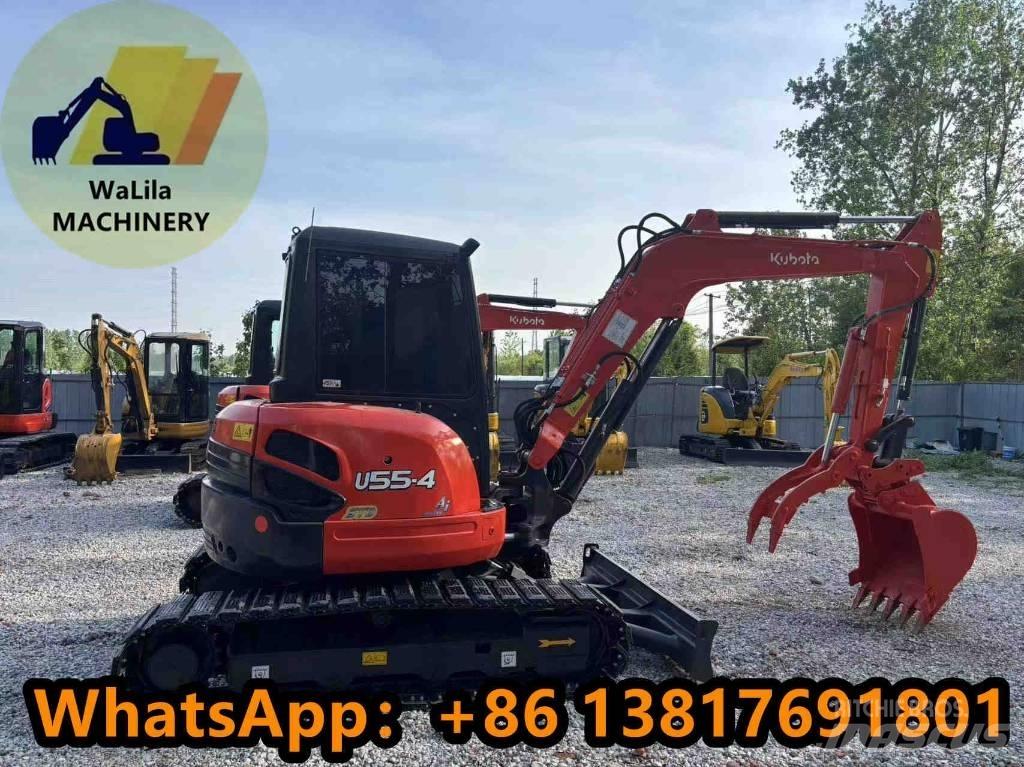 Kubota U 55-4 Мини екскаватори < 7 т