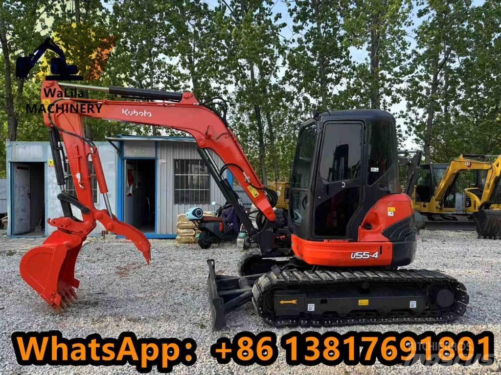 Kubota U 55-4 Мини екскаватори < 7 т
