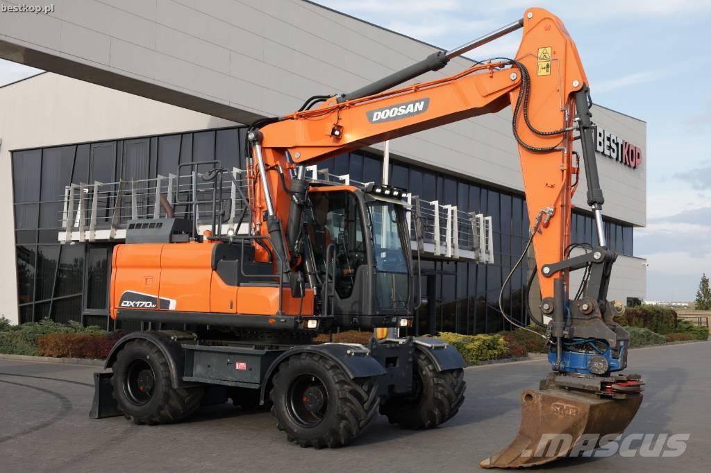 Doosan DX170W-5 Колесни екскаватори