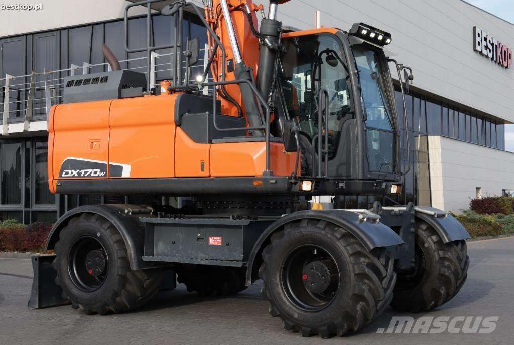 Doosan DX170W-5 Колесни екскаватори