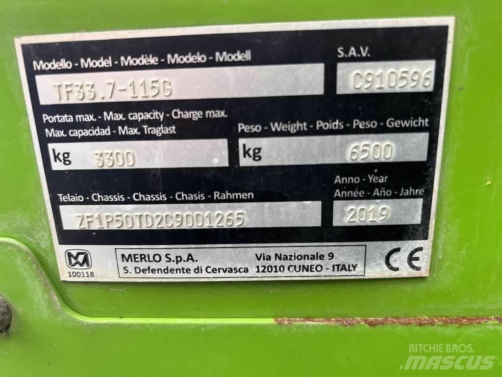 Merlo TF33.7 Телескопични товарачи
