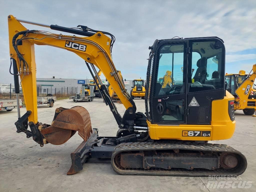 JCB 67 C-1 Мини екскаватори < 7 т