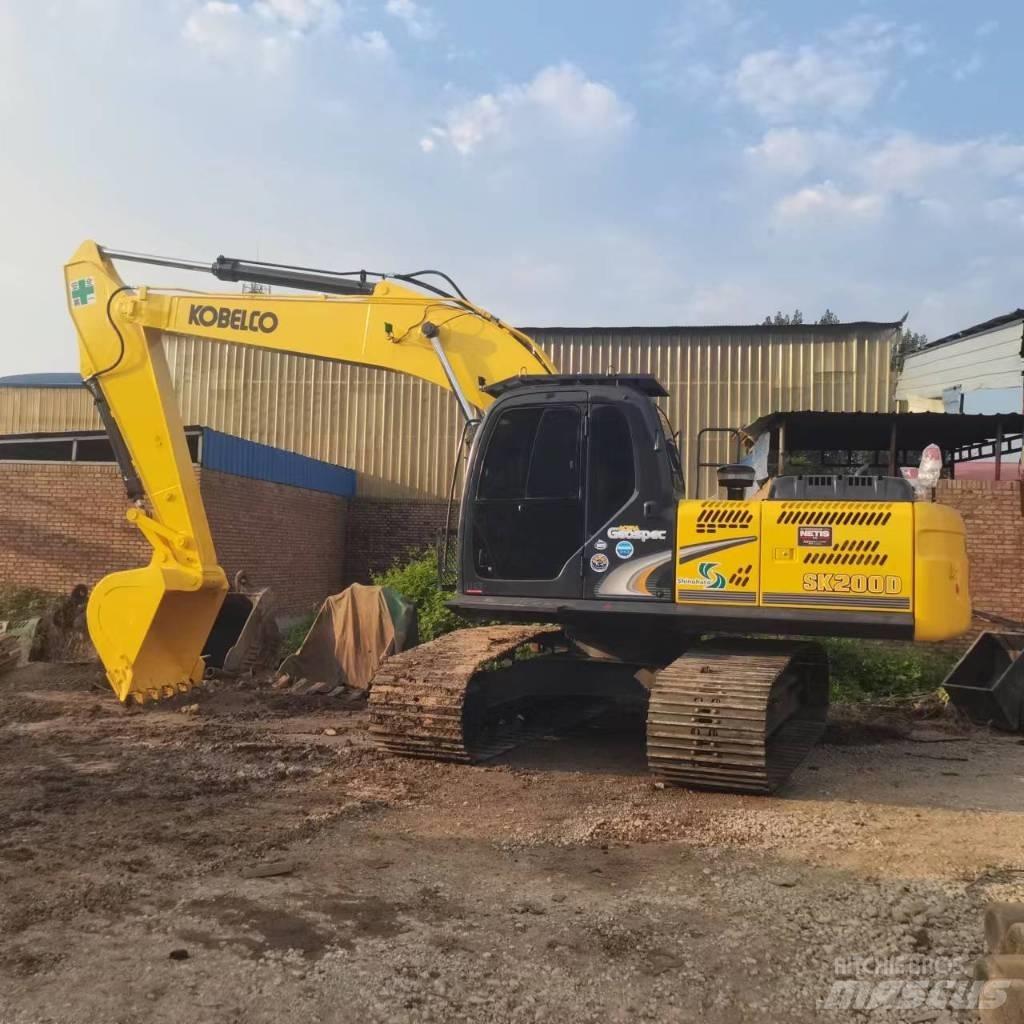 Kobelco SK200D Верижен екскаватор