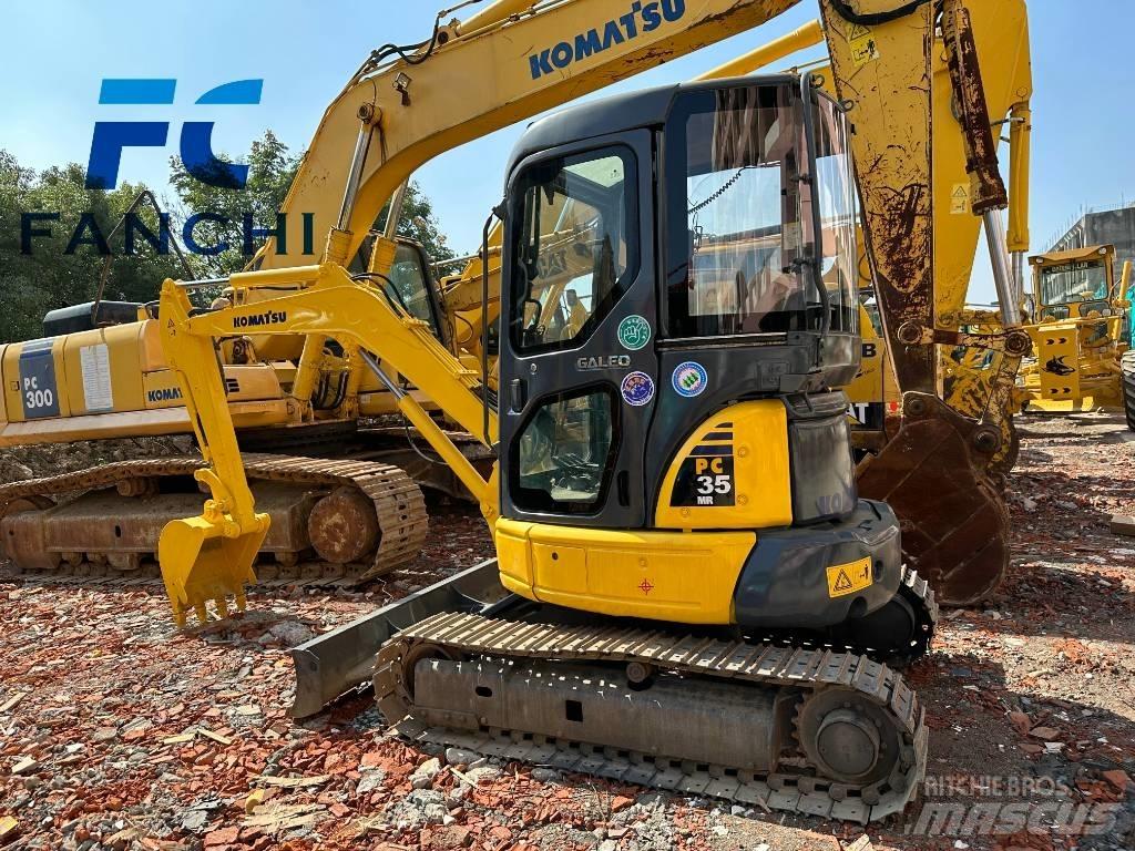 Komatsu PC 35 MR Мини екскаватори < 7 т