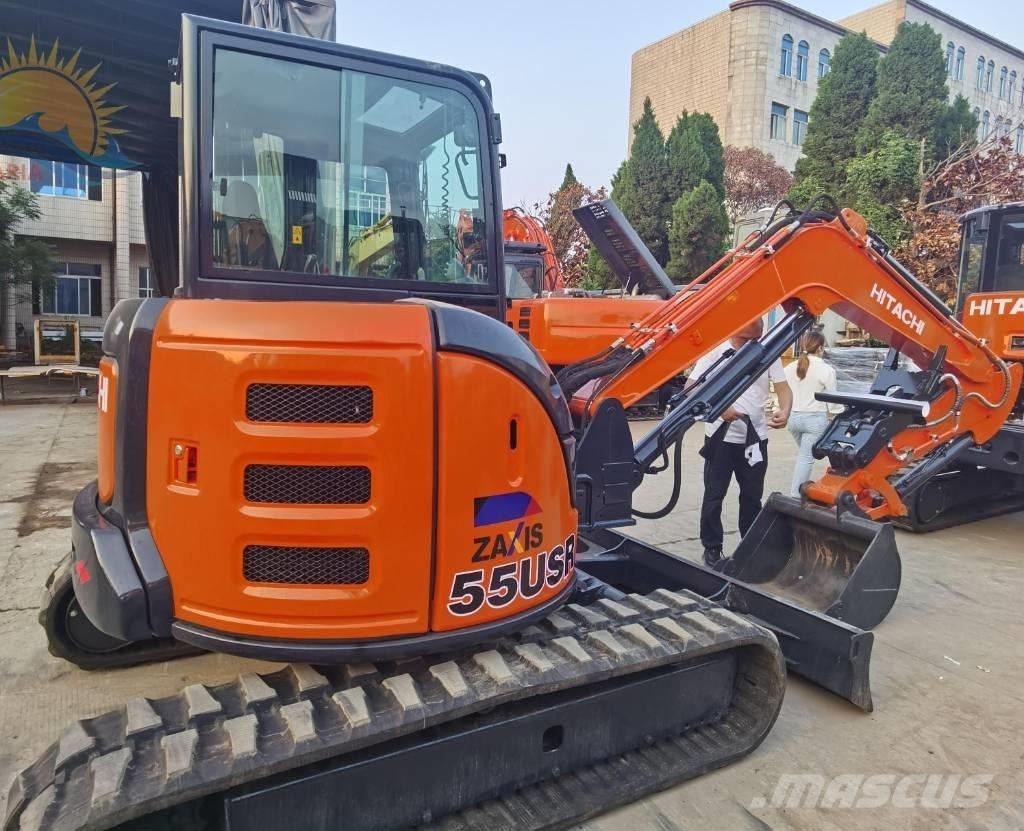 Hitachi ZX55 USR Мини екскаватори < 7 т