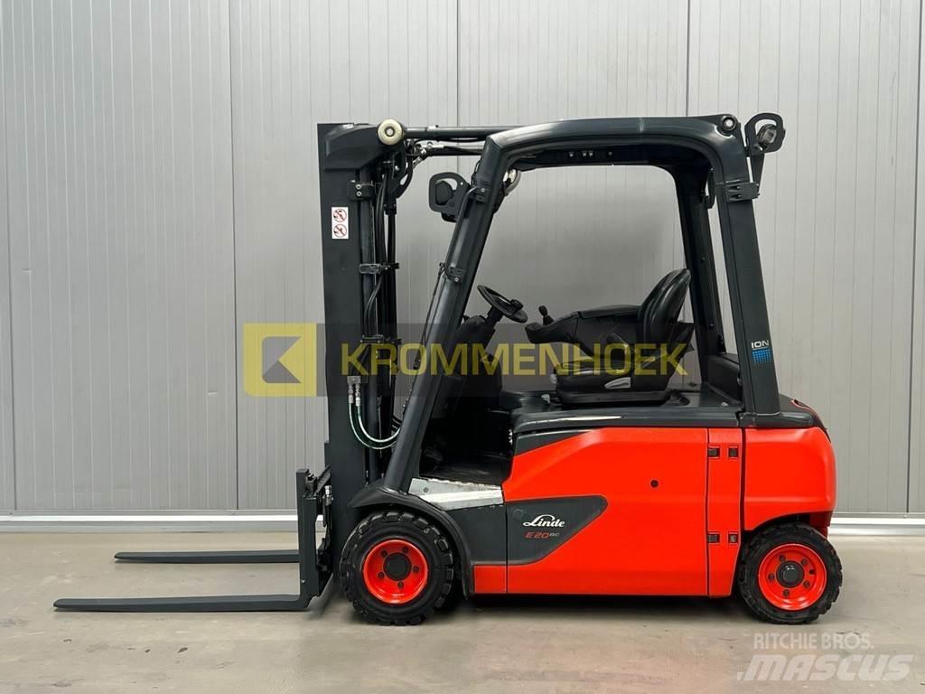 Linde E 20 PL Електрически вилични кари-повдигачи