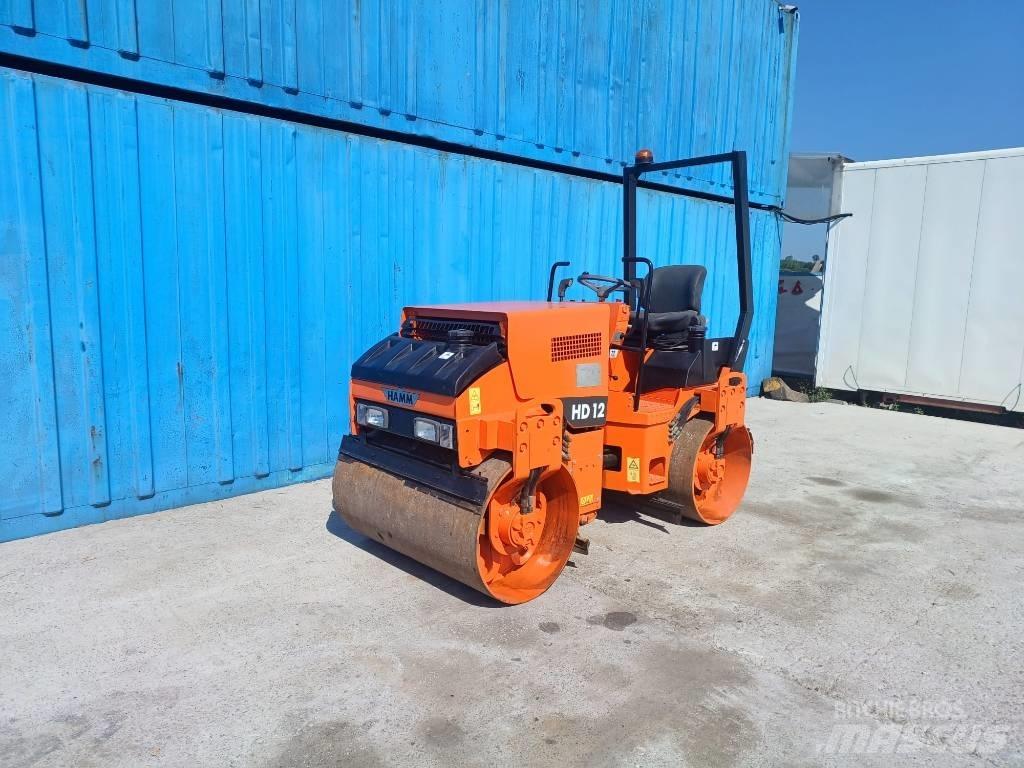 Hamm HD 12 Двойни барабанни ролки
