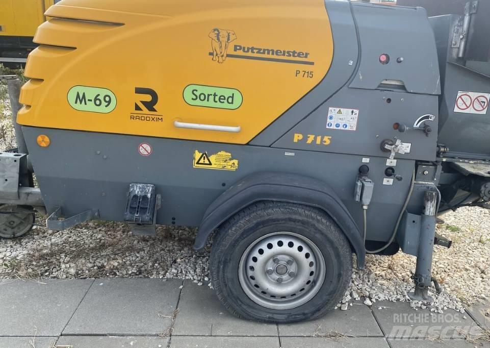 Putzmeister P 715 TD Бетонопомпи
