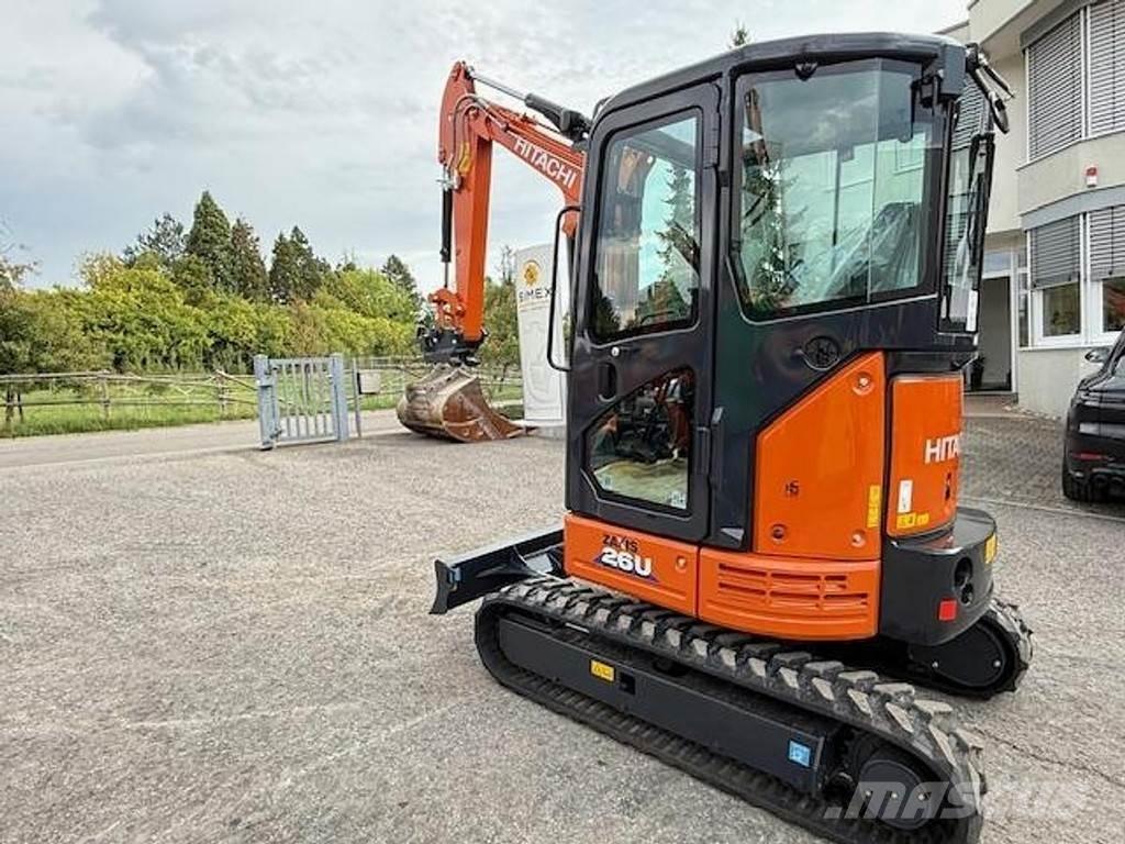 Hitachi ZX26 U-6 Мини екскаватори < 7 т