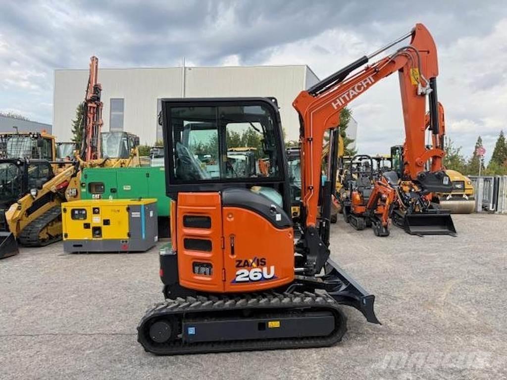 Hitachi ZX26 U-6 Мини екскаватори < 7 т