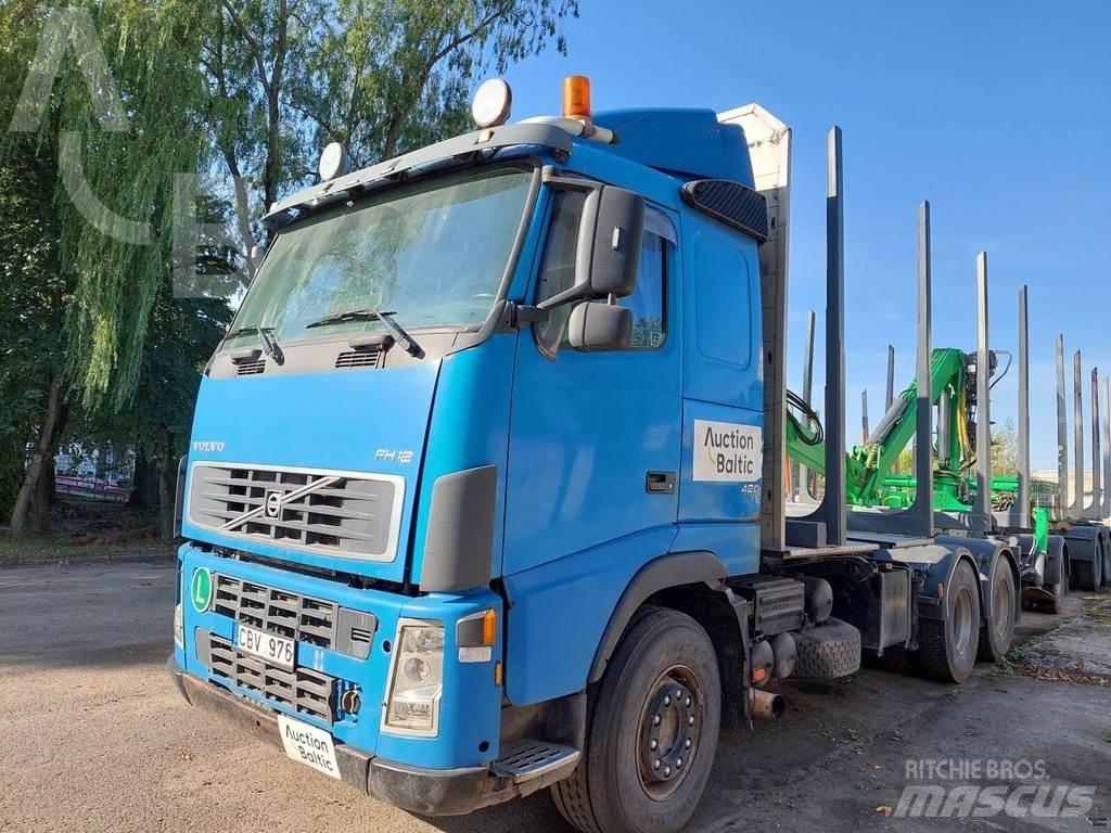 Volvo FH12 За превоз на дървени трупи