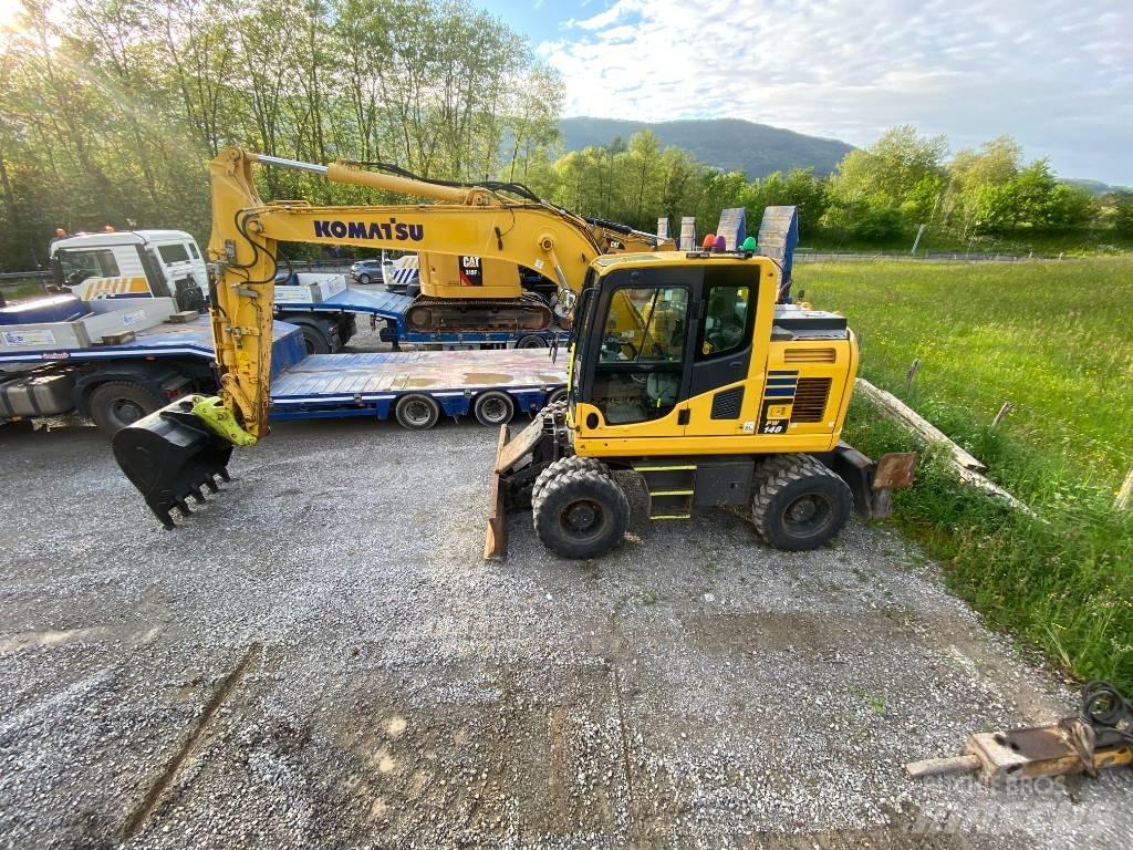 Komatsu PW 148 Колесни екскаватори