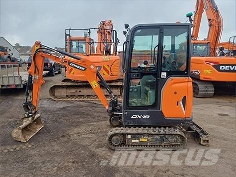 Doosan DX 19 Мини екскаватори < 7 т