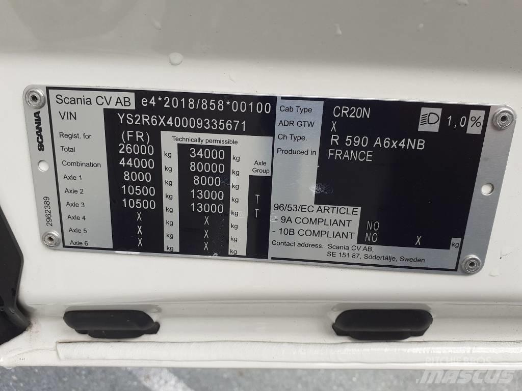 Scania R 590 V8 6x4 Влекачи