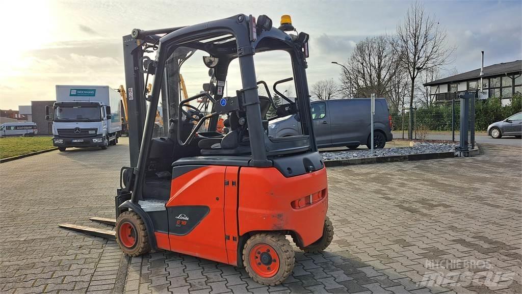 Linde E18PH-02 Електрически вилични кари-повдигачи