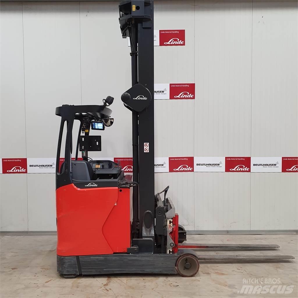 Linde R16HD Ретрак/ Високоповдигач с изместване на вилката напред