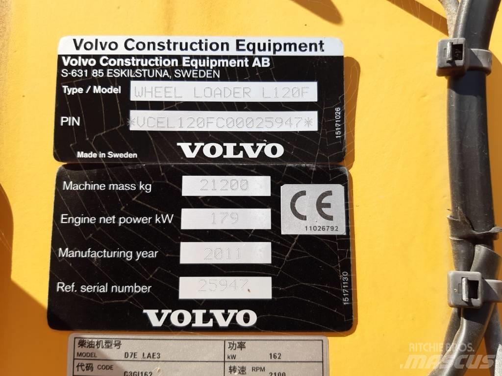 Volvo L 120 F Колесни товарачи