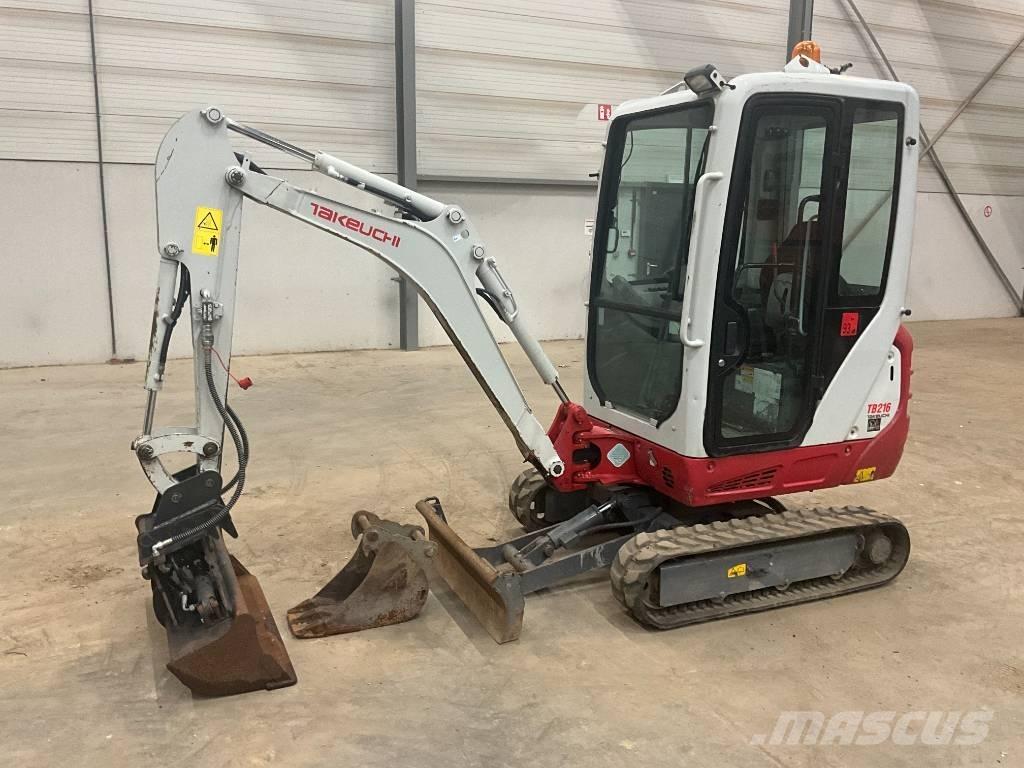 Takeuchi TB 216 Мини екскаватори < 7 т