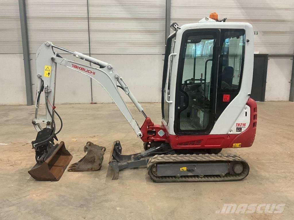 Takeuchi TB 216 Мини екскаватори < 7 т
