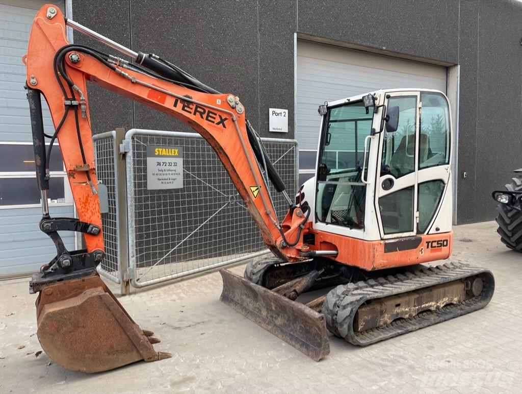 Terex TC50 Мини екскаватори < 7 т