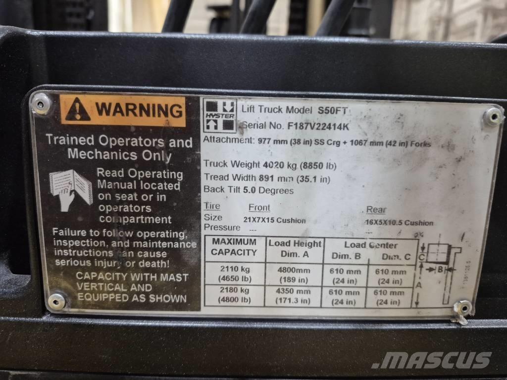 Hyster S 50 FT Вилични кари-повдигачи - други