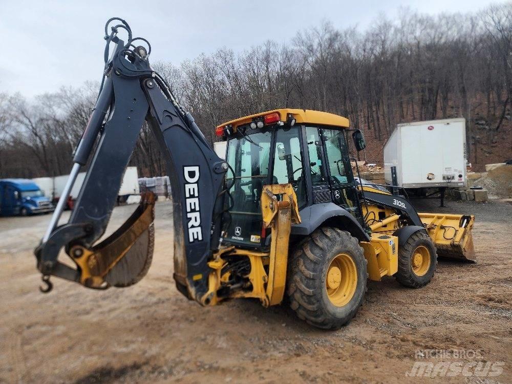 John Deere 310SL Товарач със заден ексватор