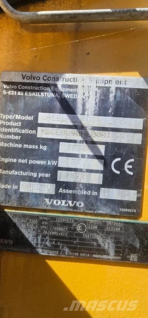 Volvo L 90 H Колесни товарачи