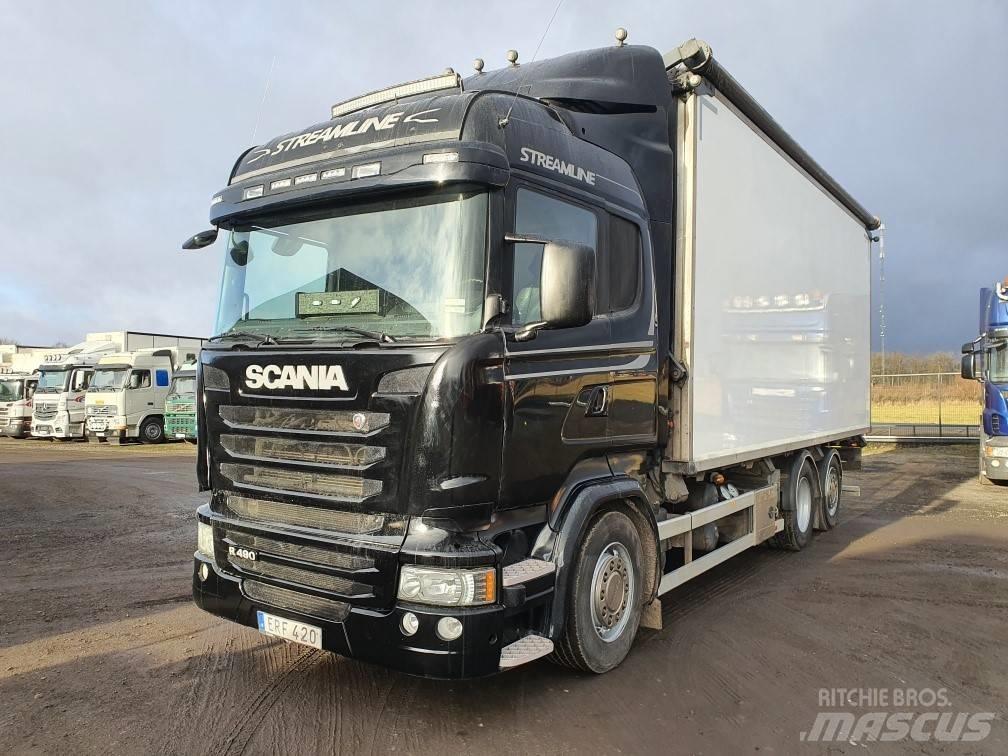 Scania R 490 Камиони за дървени стърготини
