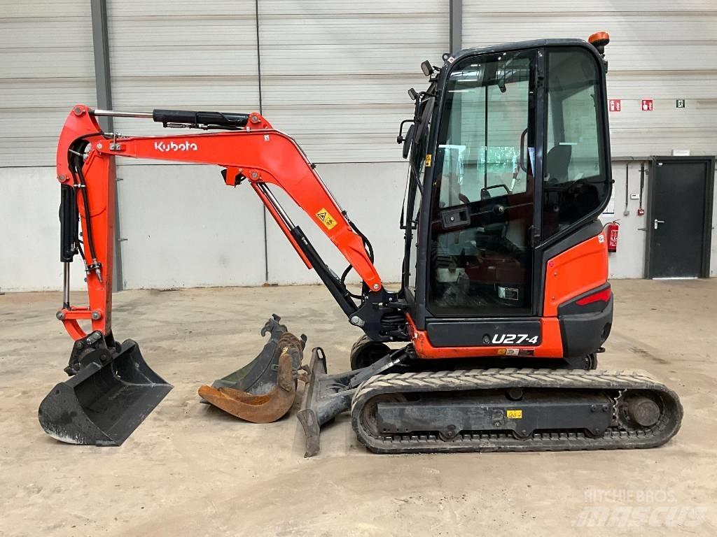 Kubota U 27-4 HI Мини екскаватори < 7 т