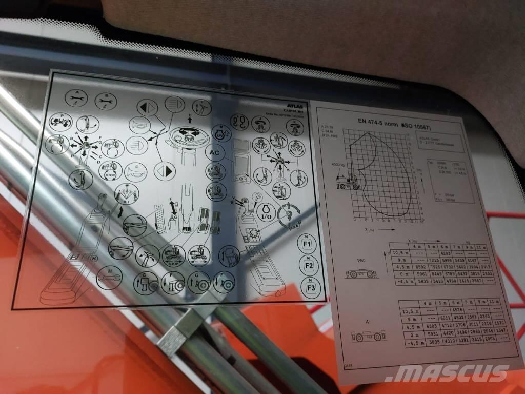 Atlas 250 MH Оператори на отпадъци/индустрия
