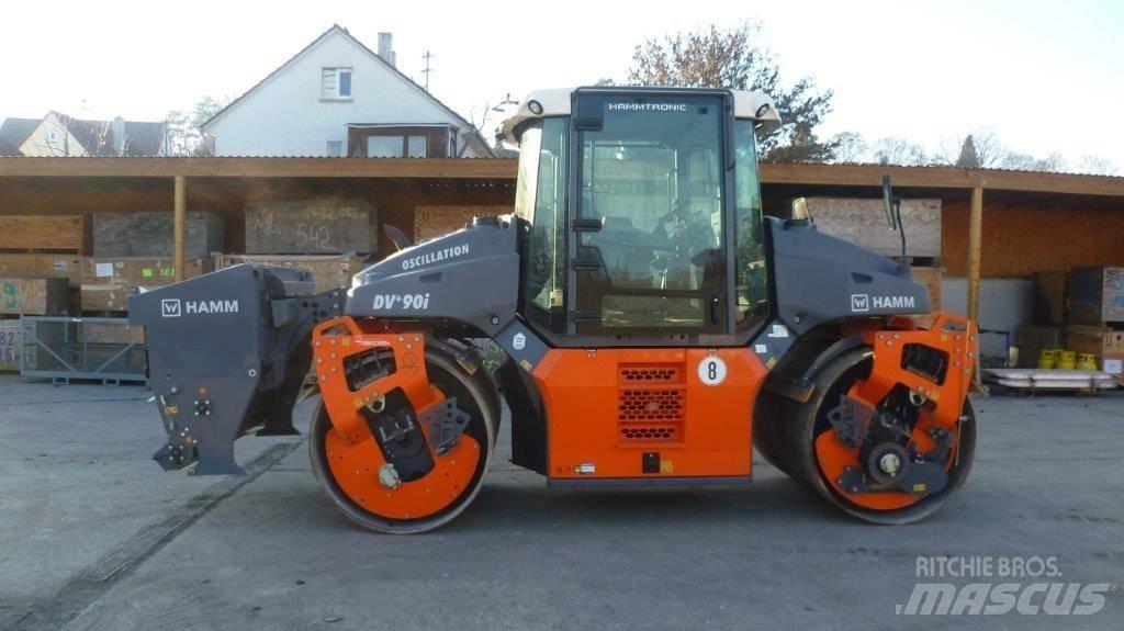 Hamm DV+ 90i VO-S Двойни барабанни ролки
