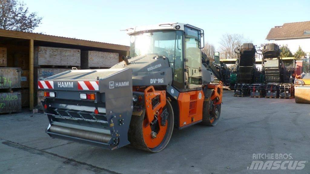 Hamm DV+ 90i VO-S Двойни барабанни ролки
