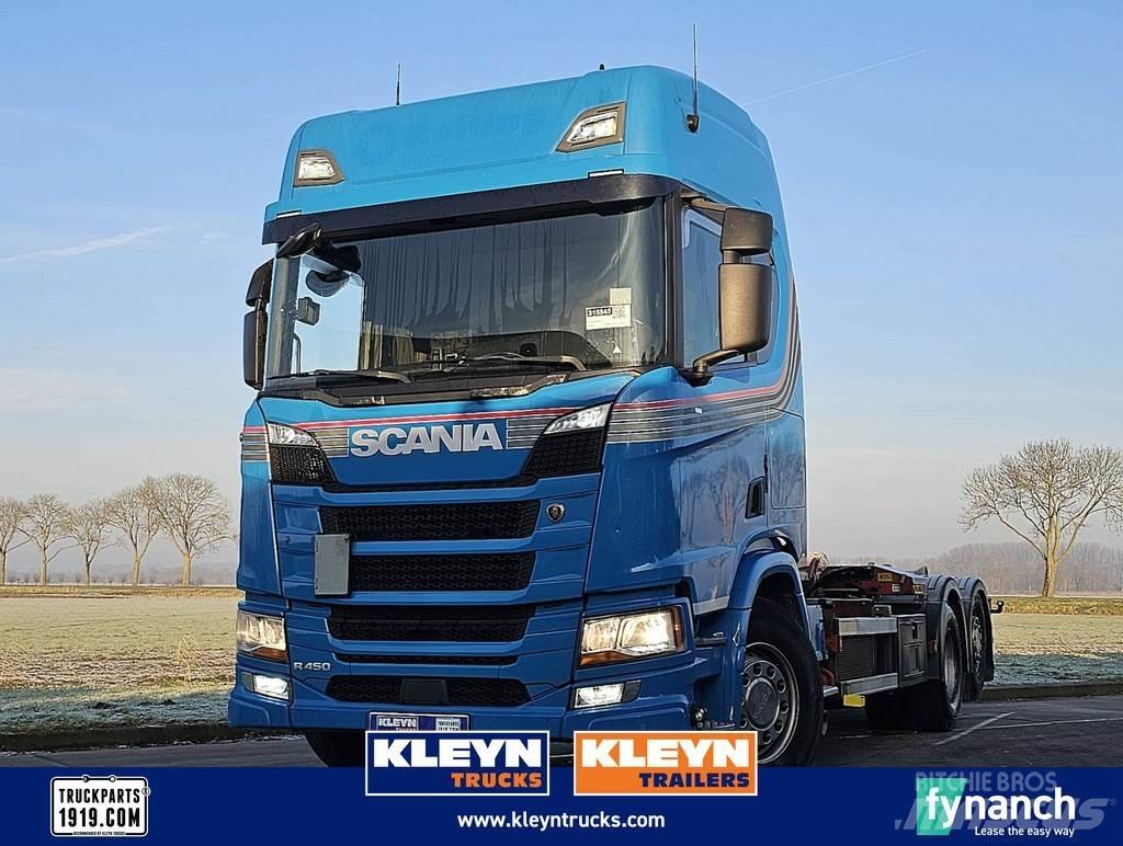 Scania R450 6x2*4 Камиони с кран с кука