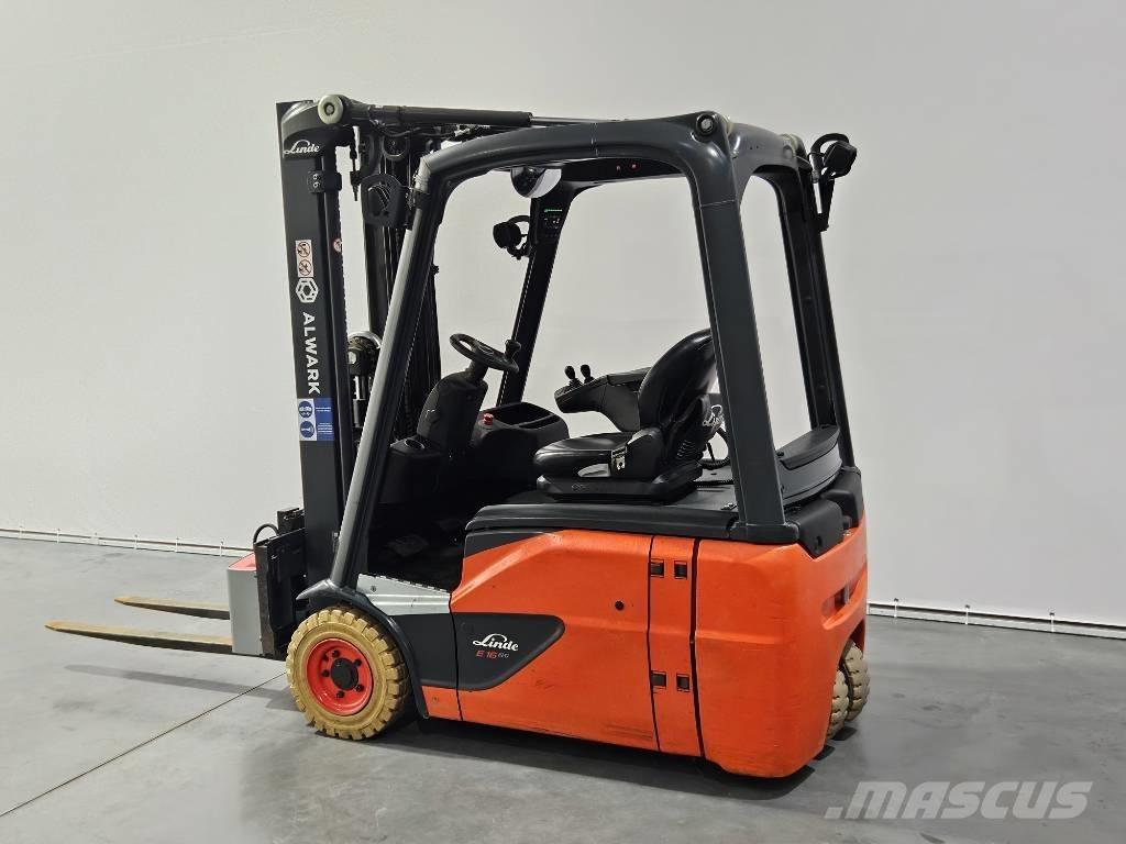 Linde E16 Електрически вилични кари-повдигачи