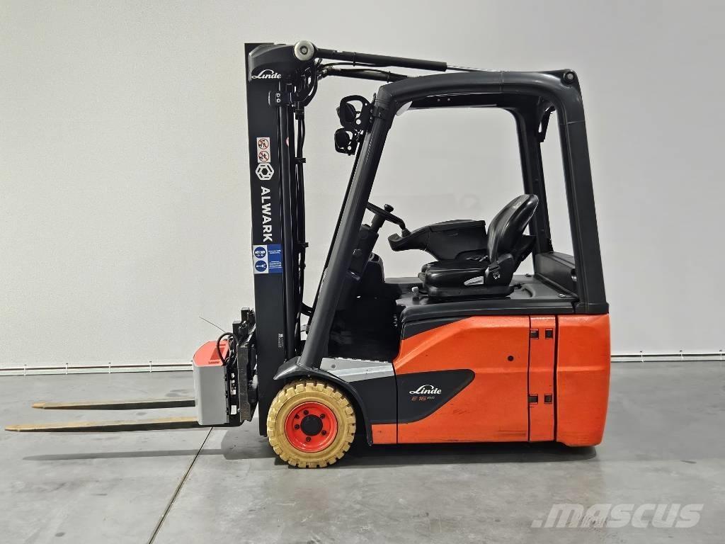 Linde E16 Електрически вилични кари-повдигачи