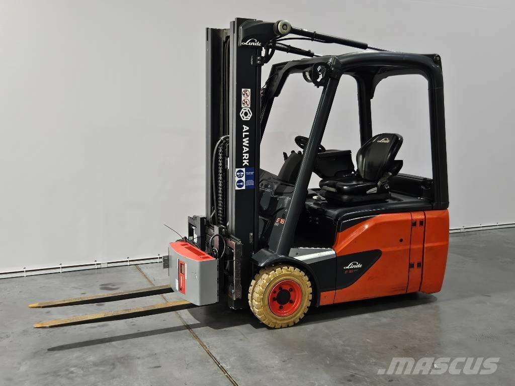 Linde E16 Електрически вилични кари-повдигачи