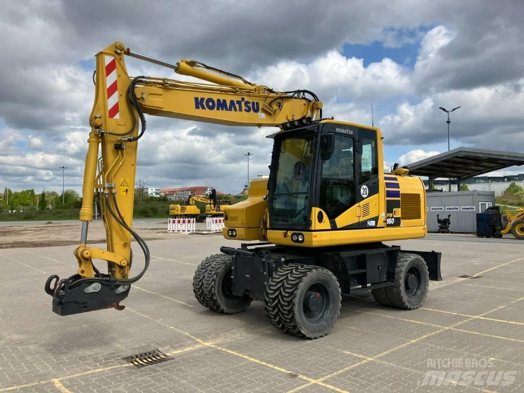 Komatsu PW 160-11 E0 Колесни екскаватори