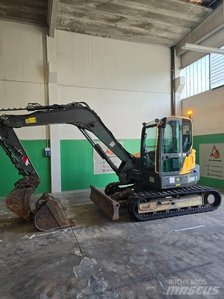 Volvo ECR 88 Средни екскаватори 7т - 12т
