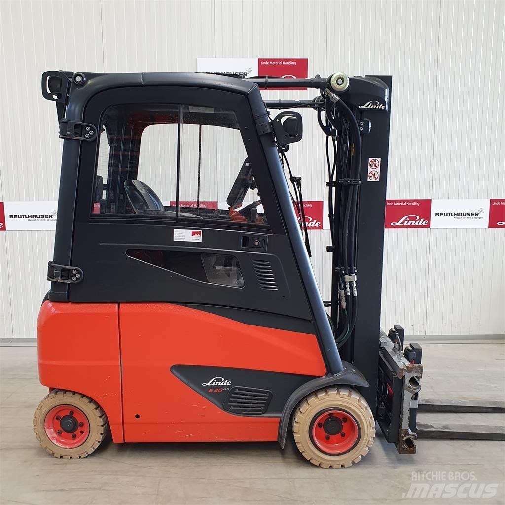 Linde E20PH Електрически вилични кари-повдигачи