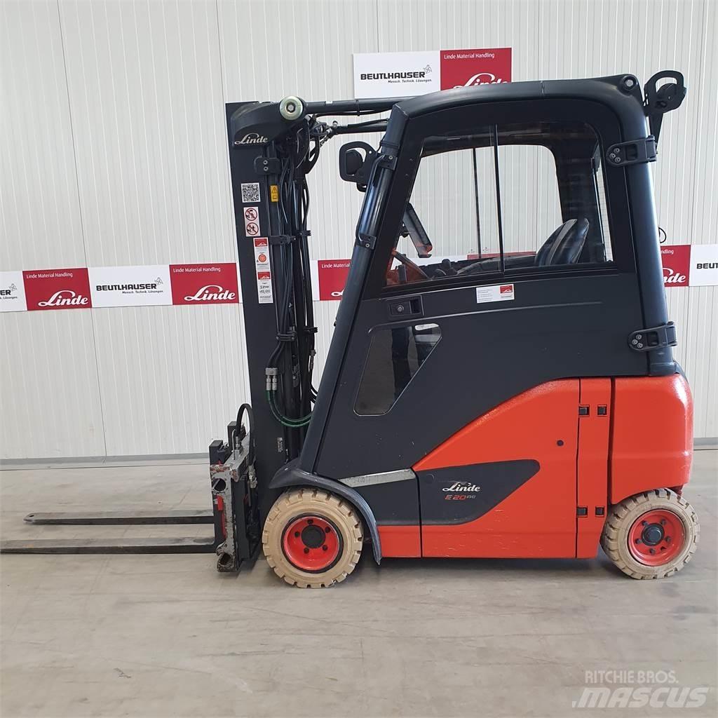 Linde E20PH Електрически вилични кари-повдигачи